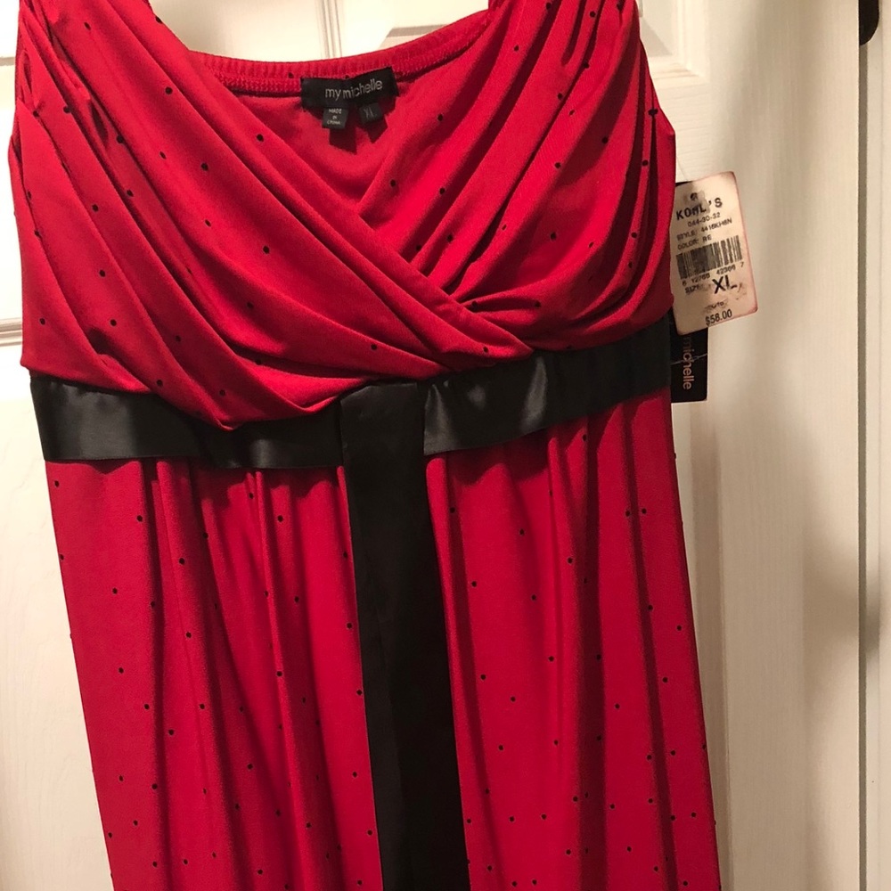 Red dress